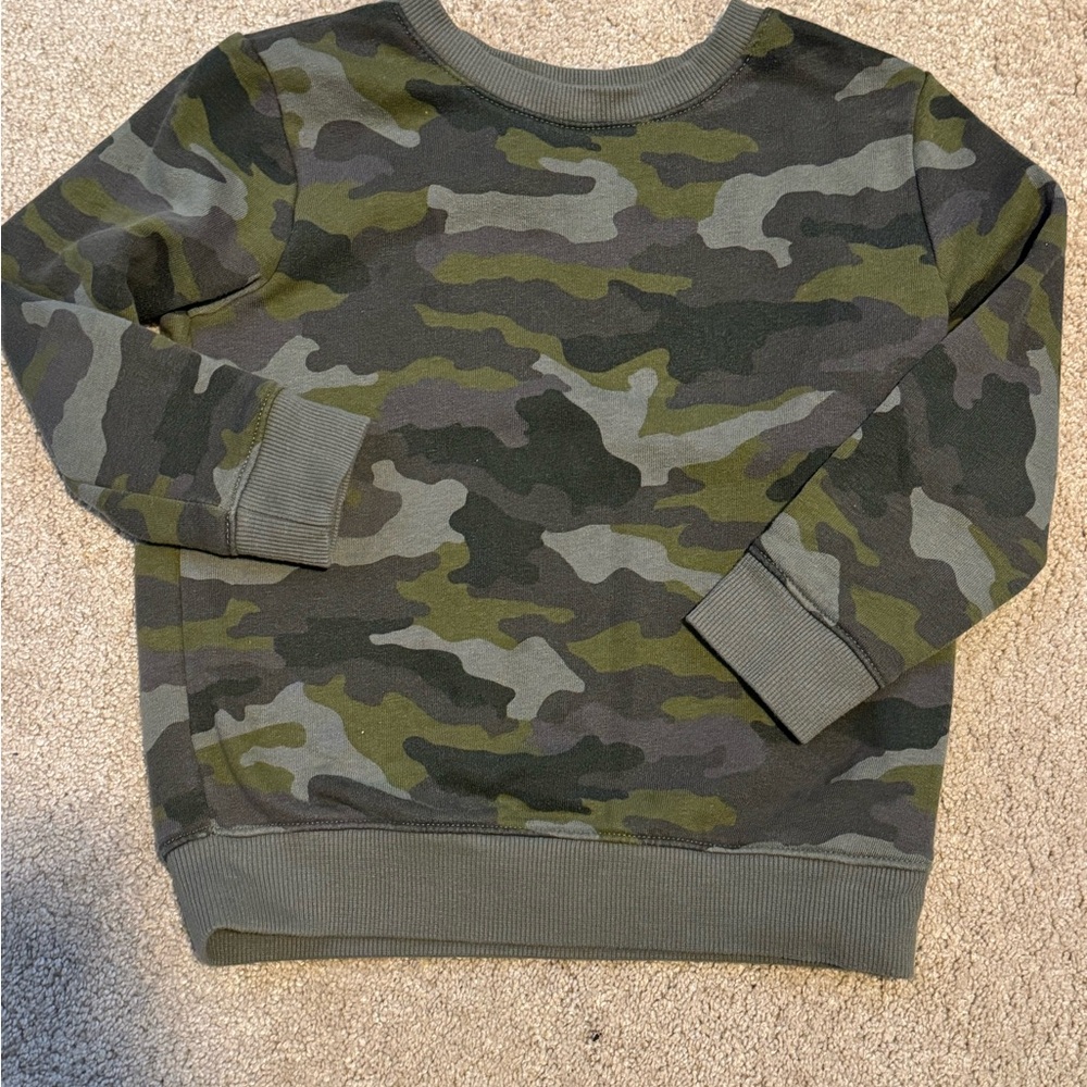 4T Camouflage Sweatshirt